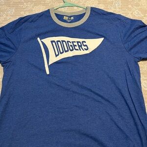 New Era Blue Dodgers Short Sleeve Tee
